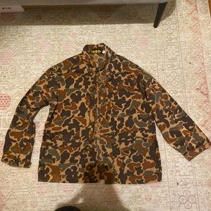 Vintage camo lightweight jacket